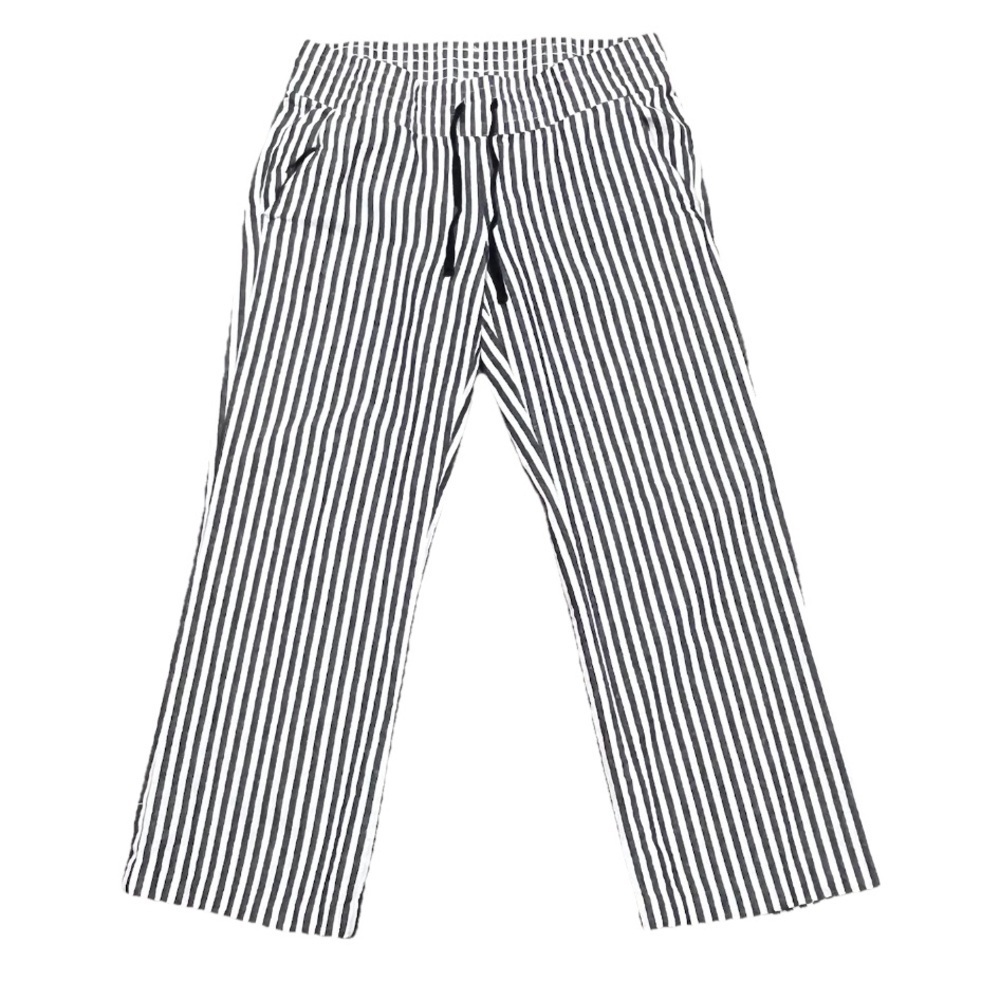 Hurley Venice Wide Leg Striped Pants Women’s L Nautical Preppy Coastal Beach - Picture 2 of 8